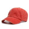Wholesale of new summer cotton washed baseball caps, curved brim distressed retro household sunshade caps and outdoor denim baseball caps Application Scenario
